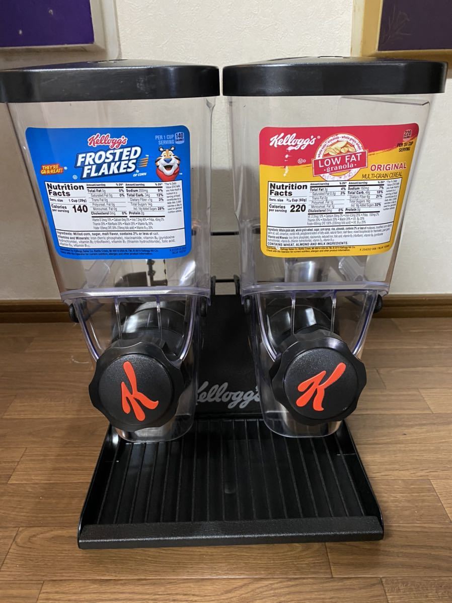 ケロッグ シリアルボウル シリアルディスペンサー アメリカ販促品