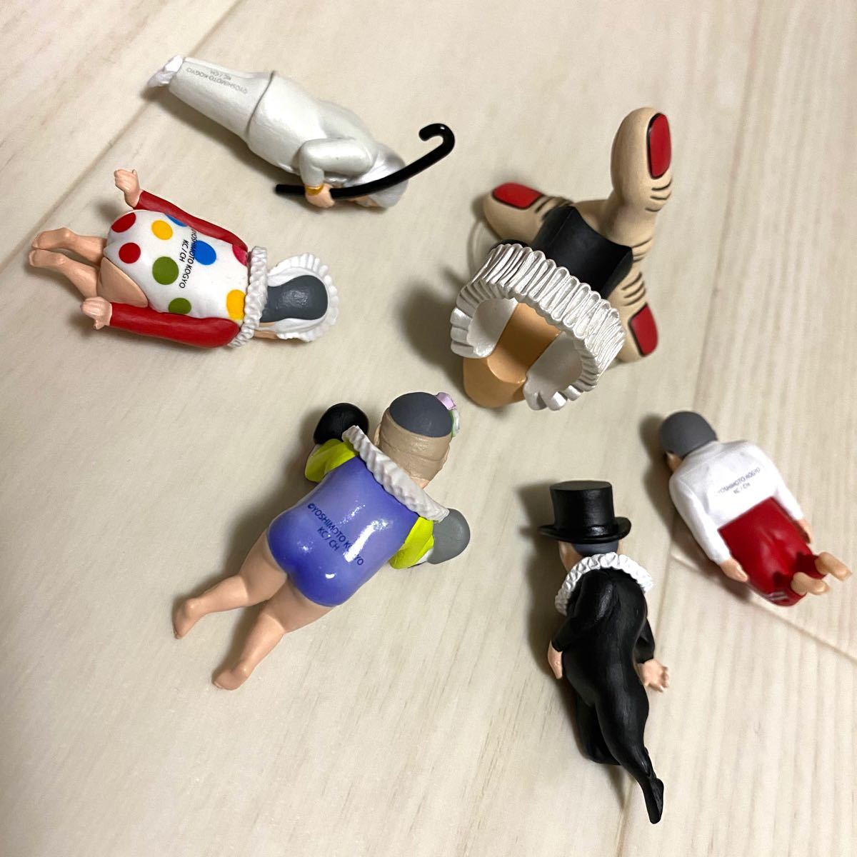 6点セット】野性爆弾 くっきー コップのフチ子 キタンクラブ 指輪