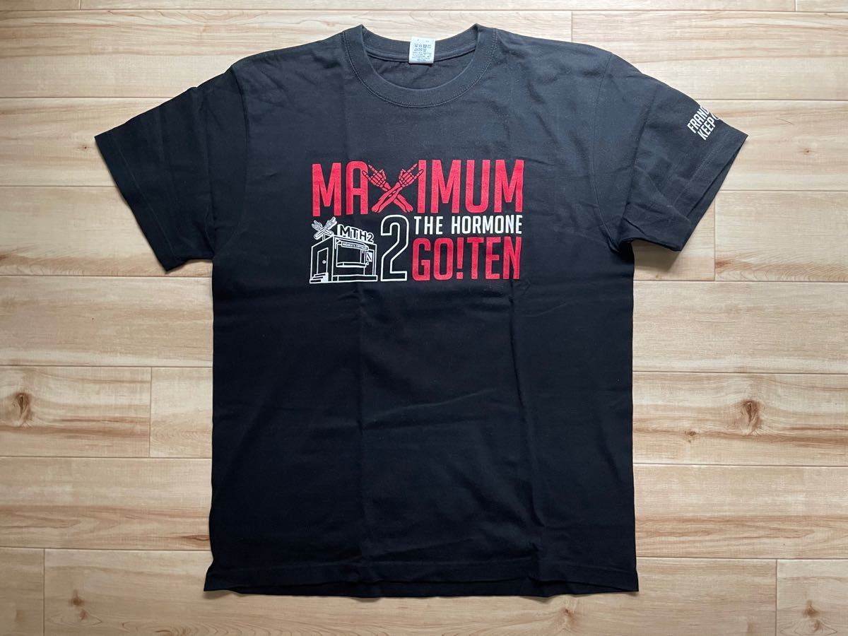 コロナナモレモモ マキシマム ザ ホルモン2号店 Tシャツ ブラック M