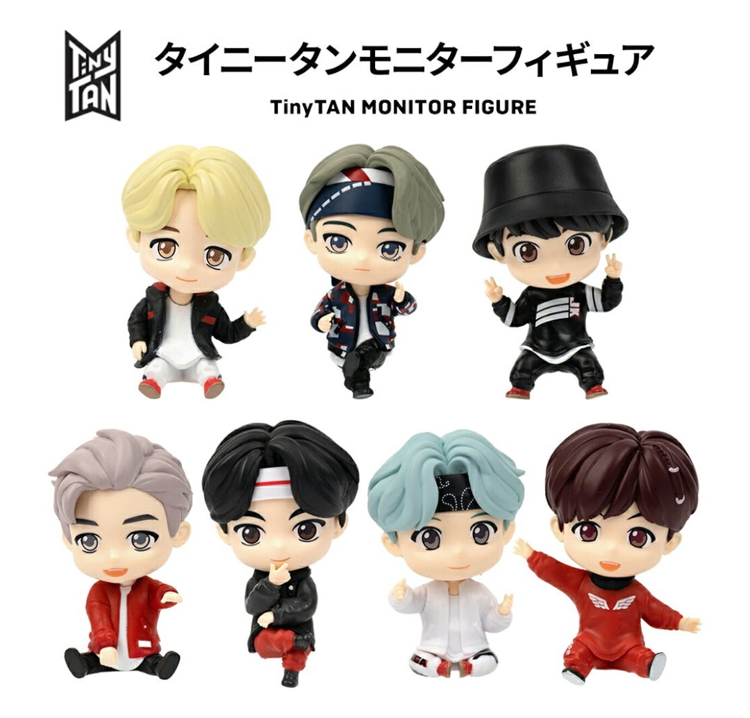 tinytan タイニータン フィギュア モニターフィギュア 公式 7種セット