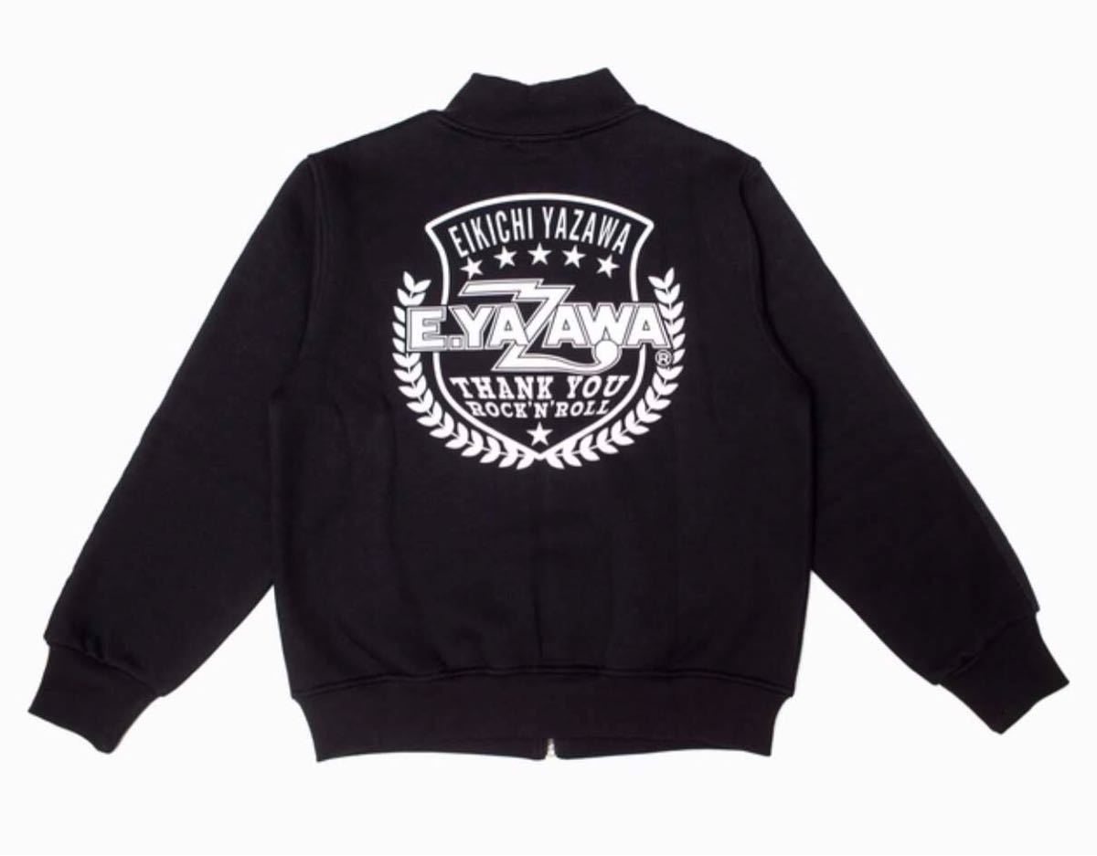 矢沢永吉 E YAZAWA トラックジャケット ロゴ シールド ブラック M