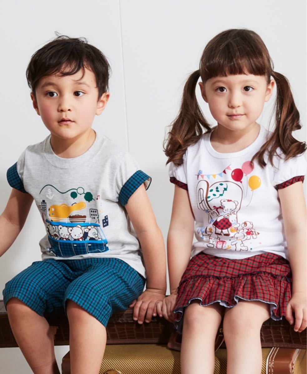 新品未使用】familiar ファミリア ファミちゃん タグ付き 半袖Tシャツ