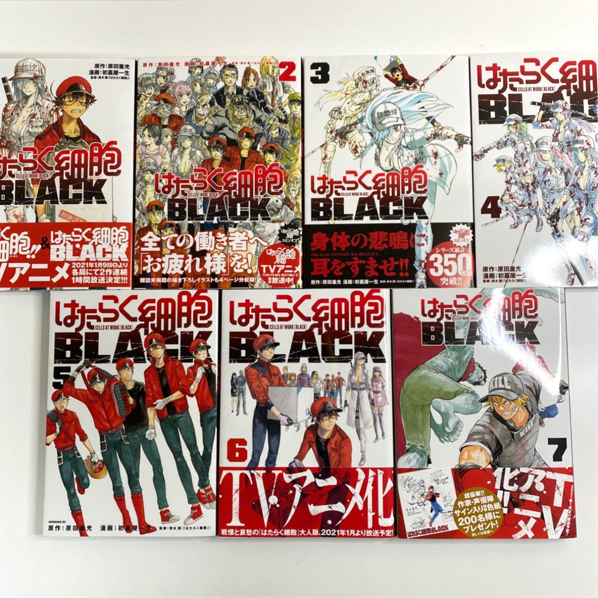 新品含む 【はたらく細胞／BLACK／はたらかない細胞／はたらく細菌