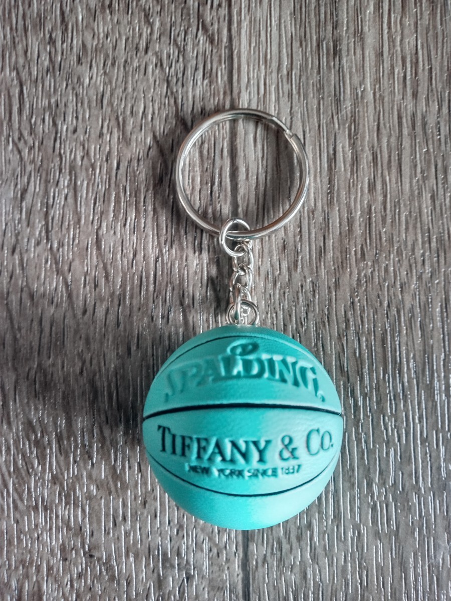 TIFFANY ティファニー ノベルティ バスケット ボール キーホルダー