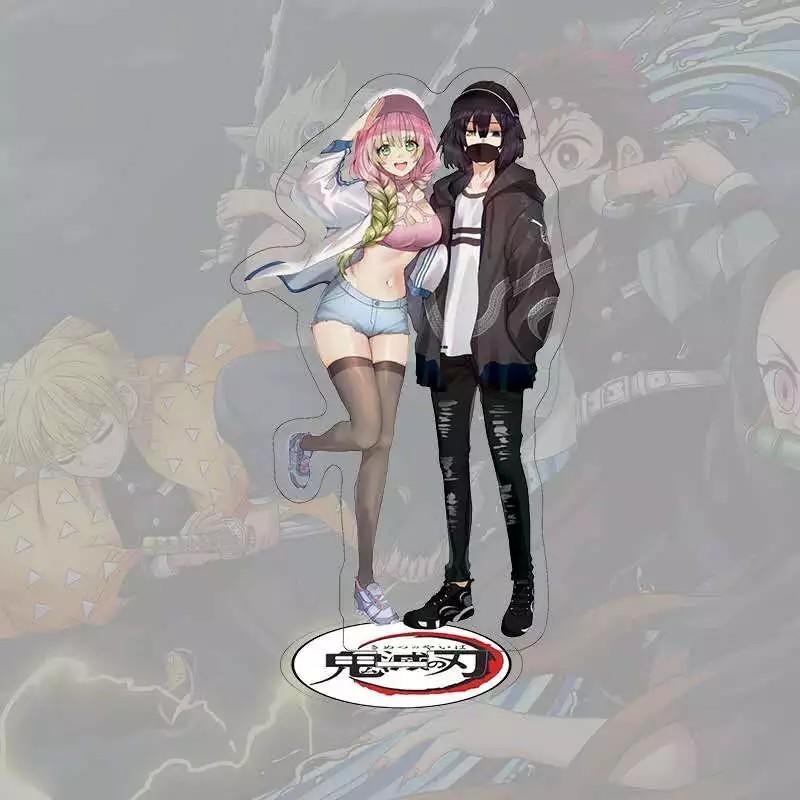 鬼滅の刃 アクリルスタンド 甘露寺蜜璃×伊黒小芭内 デート編 現代版