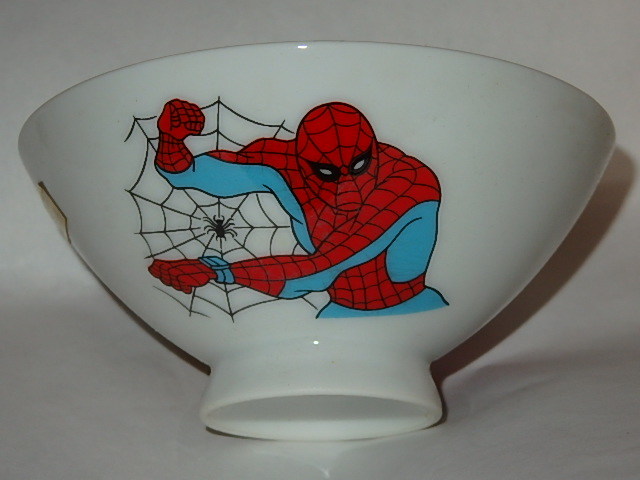 Yahoo!オークション - お茶碗 スパイダーマン 藤堂新二/三浦リカさん/
