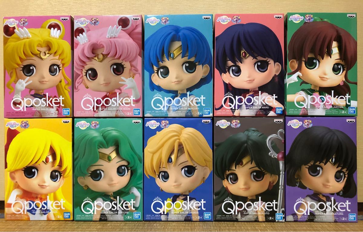 セーラームーン Qposket Aカラー 全種セット フィギュア｜Yahoo!フリマ