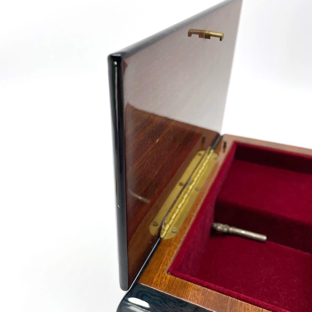 イタリアDemain製 象嵌細工 アンティーク 宝石箱 オルゴール｜Yahoo