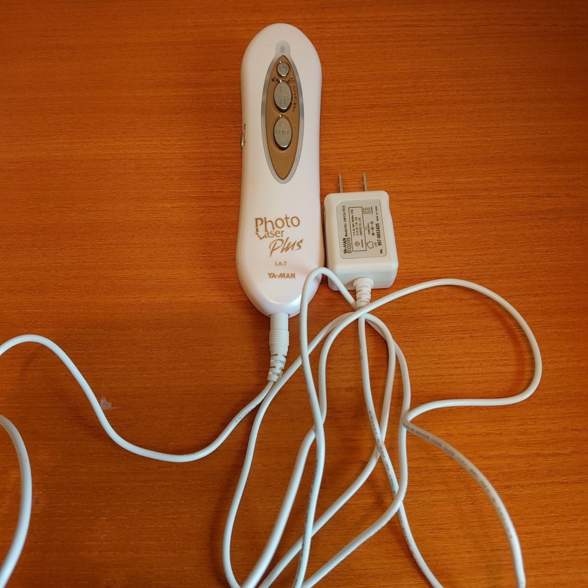 ヤーマンフォトレーザープラス美顔器脱毛器本体アダプター取扱い説明書