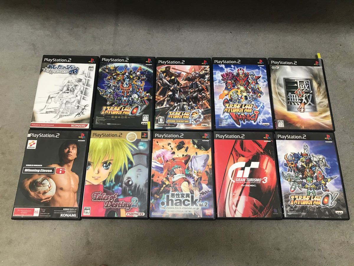 PS2 プレイステーション2のソフト30本セット ジャンク品 PlayStation2