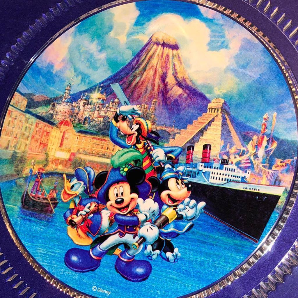 東京ディズニーシー グランドオープン記念クリスタルプレート ガラス