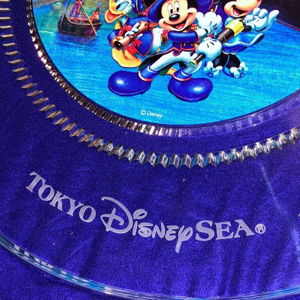 東京ディズニーシー グランドオープン記念クリスタルプレート ガラス
