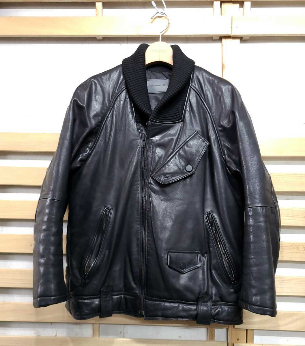 Yahoo!オークション - 美品 ALEXANDER WANG H&M コラボ 中綿 レザージ