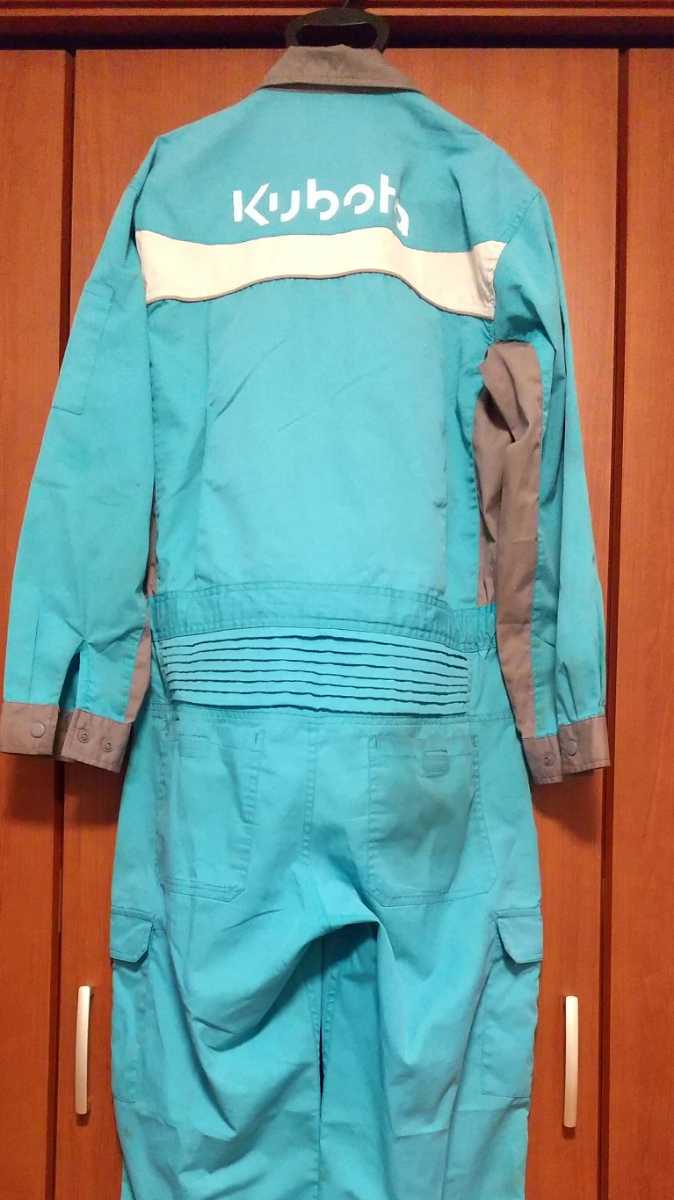 kubota クボタ つなぎ 作業着 M 長袖 送料無料 急発送 3シーズン用 ②