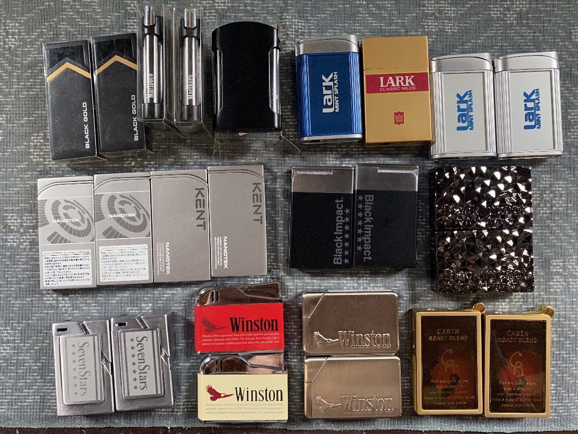 Yahoo!オークション - 煙草銘柄ライター/たばこブランドライター25個