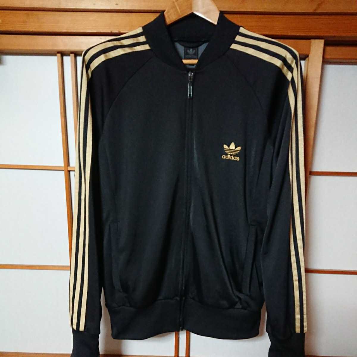 adidas ATP 復刻モデル ジャージ 黒×金 トラックジャケット アディダス