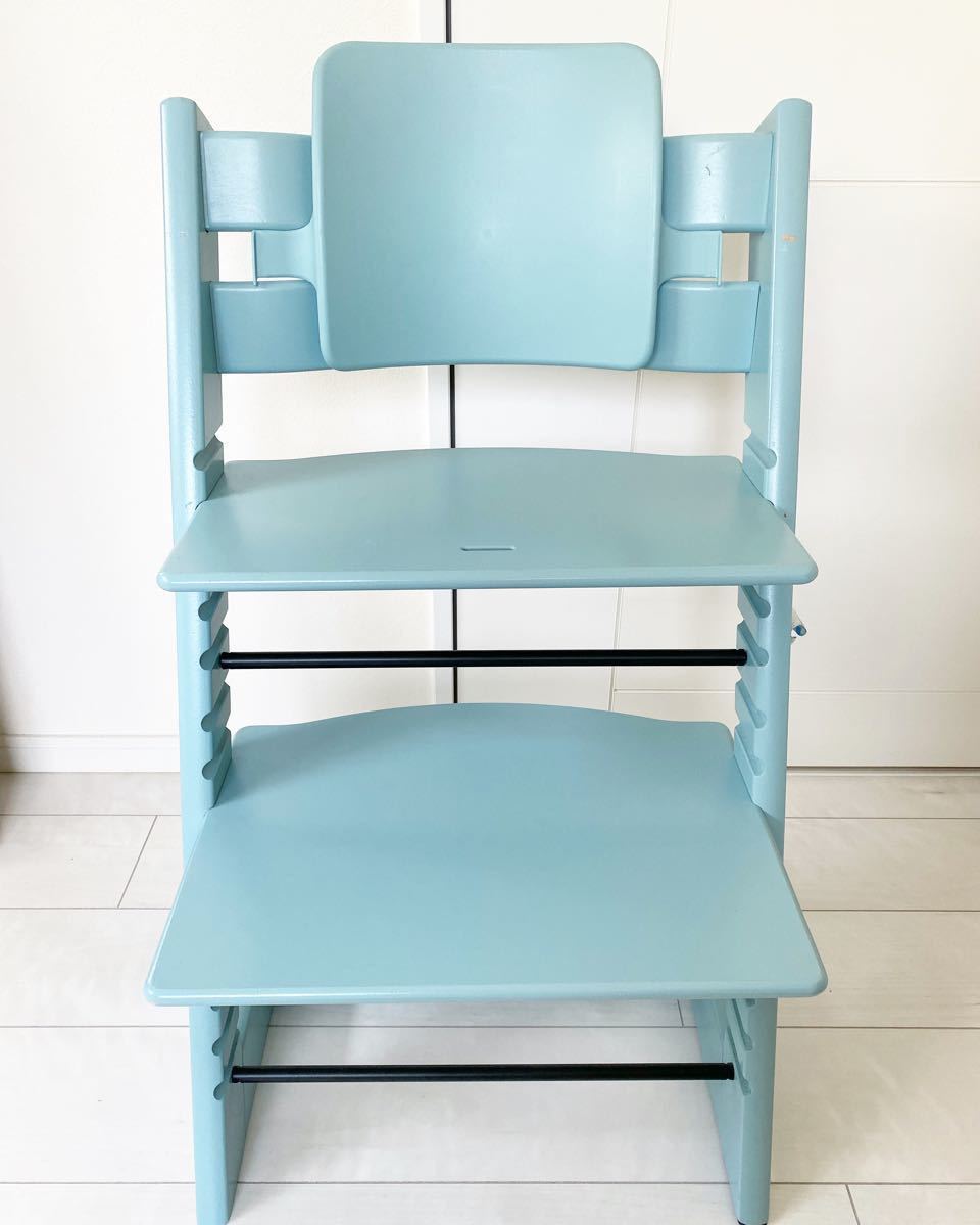 STOKKE ストッケ ベビーチェア アクアブルー 廃盤色 トリップトラップ