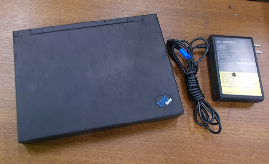 Yahoo!オークション - 希少 IBM ThinkPad 220 2432-SJ8 ノートパソコン