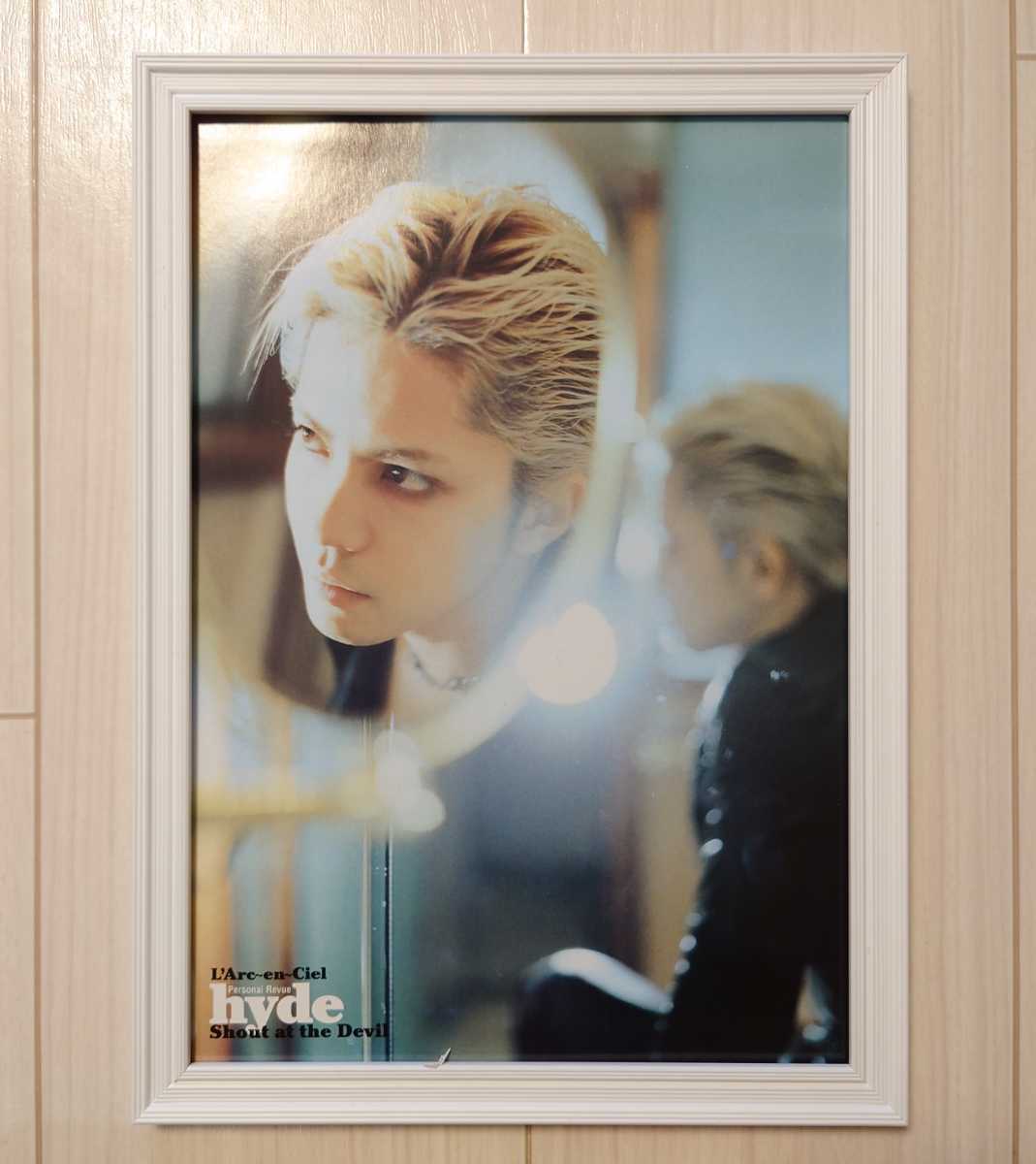 店頭展示用ポップ パネル ラルクアンシエル L'Arc〜en〜Ciel hyde 店頭