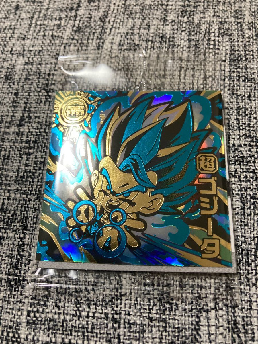 限定20 000枚】ドラゴンボール 超戦士 シールウエハース 超 ゴジータ