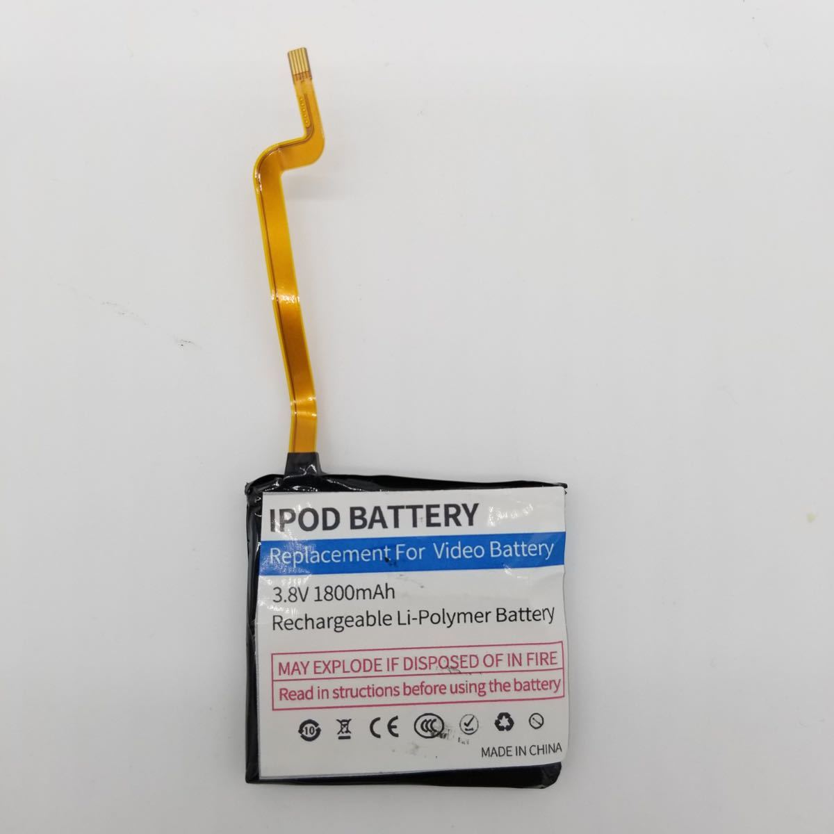 新品】iPod Classic用 128GB SSD バックパネル 大容量1800mAh