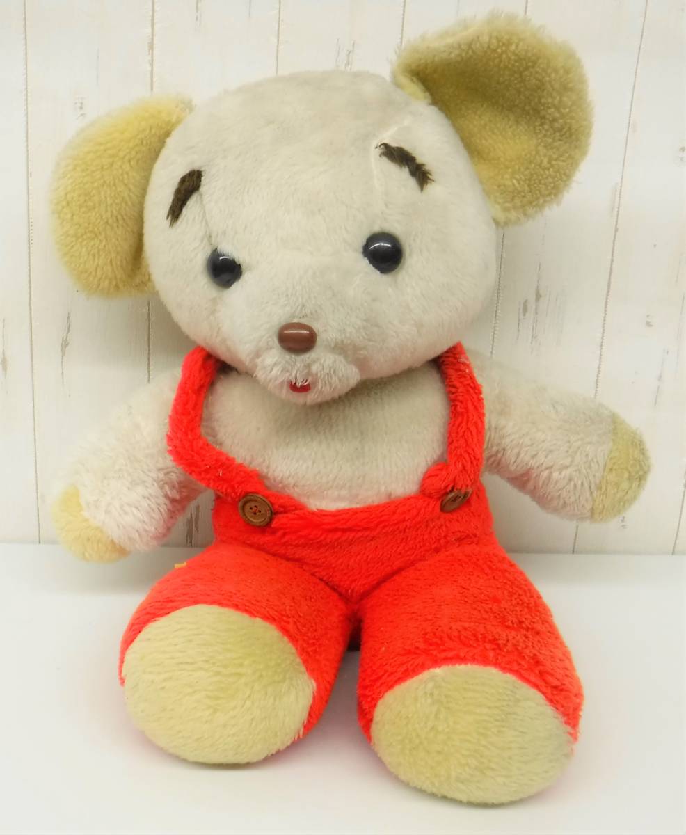 Yahoo!オークション - 昭和レトロ 当時物 レトロぬいぐるみ クマ おす
