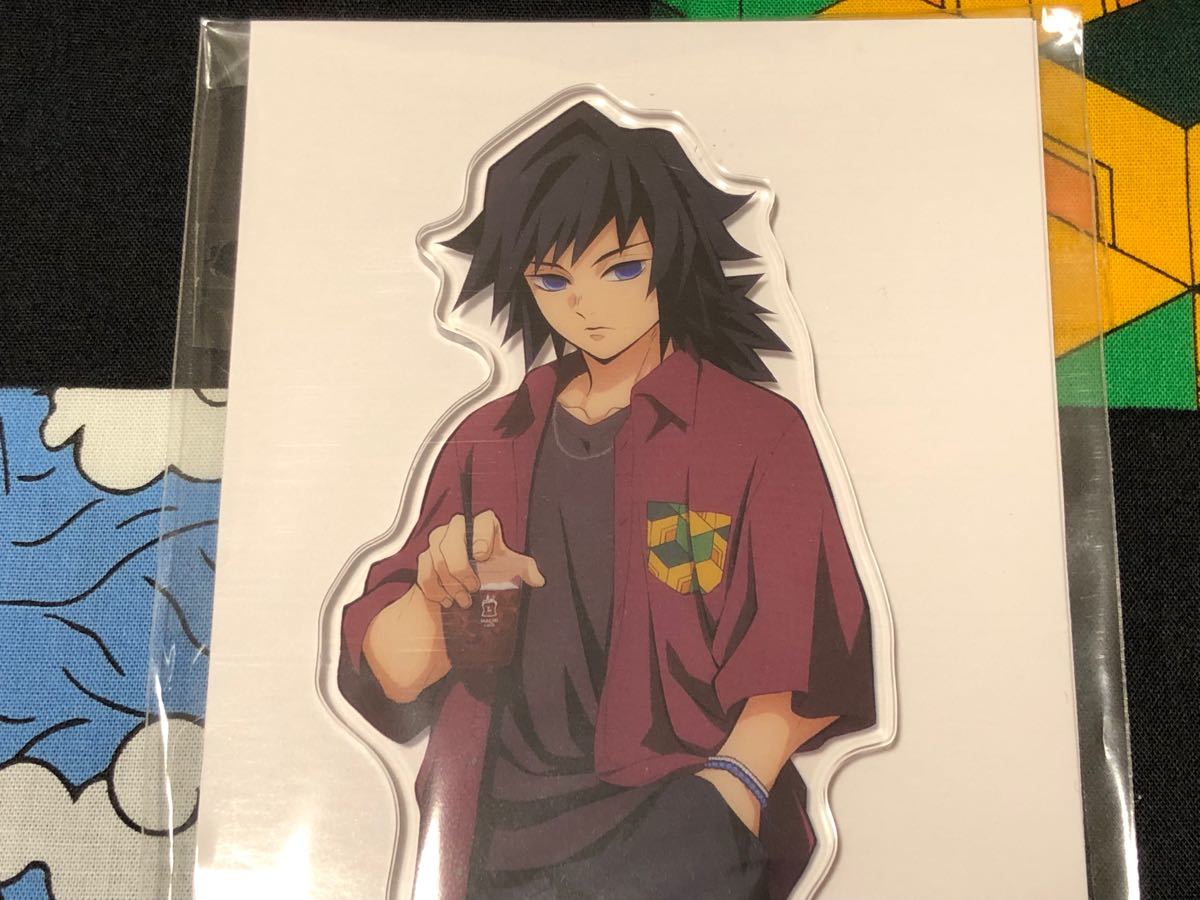 鬼滅の刃 冨岡 義勇 LAWSON ローソン コラボ アクリルスタンド