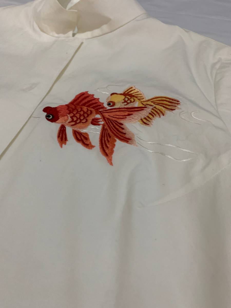 VIVIENNE TAM 金魚刺繍 パワーネット トップス 1 viviennetam の