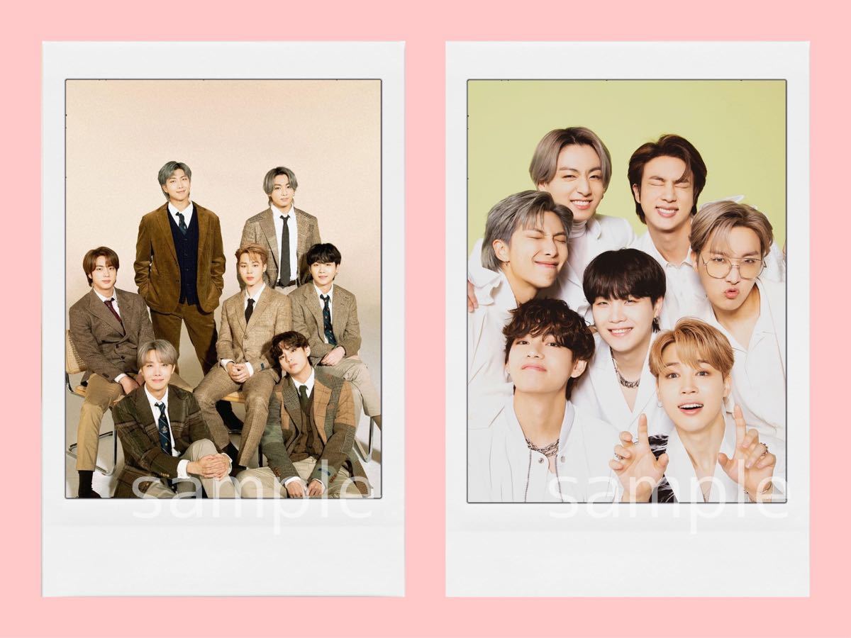 防弾少年団☆Yahooヤフー☆オリジナルチェキ 全員ver