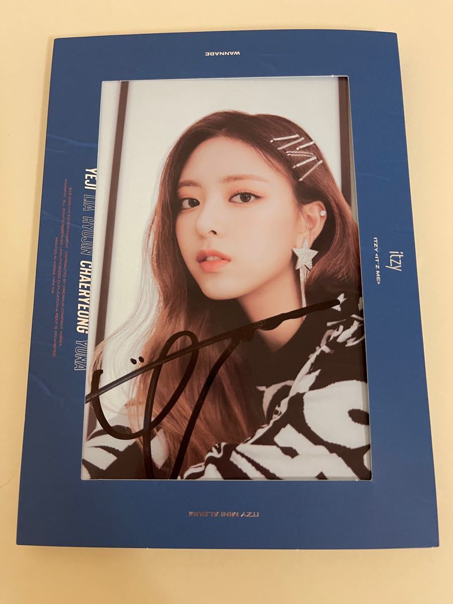 ITZYユナ 直筆サイン入りチェキ IT'z ITZY : IT'Z ITZY 少女