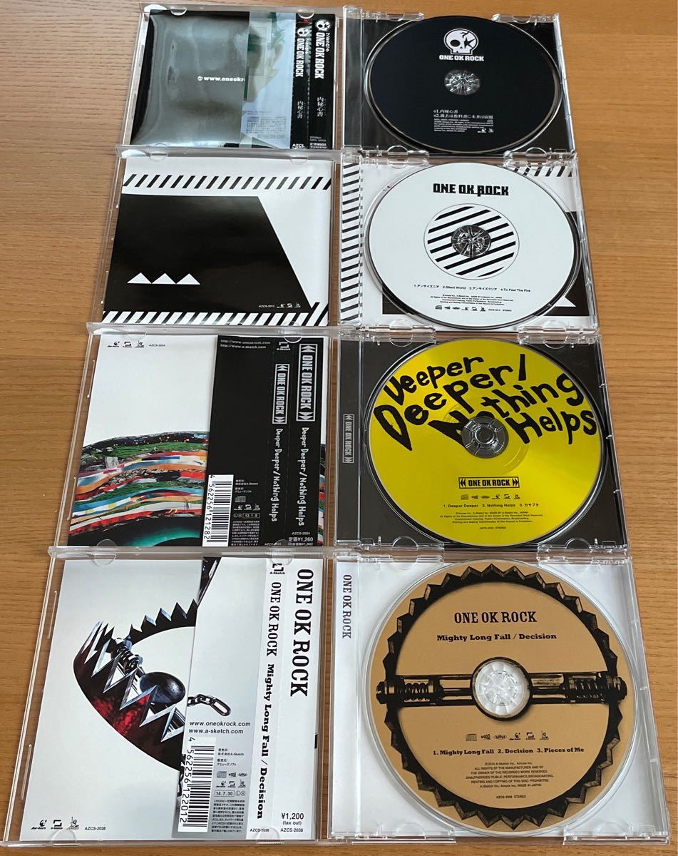 ONE OK ROCK シングルCD4枚セット｜Yahoo!フリマ（旧PayPayフリマ）