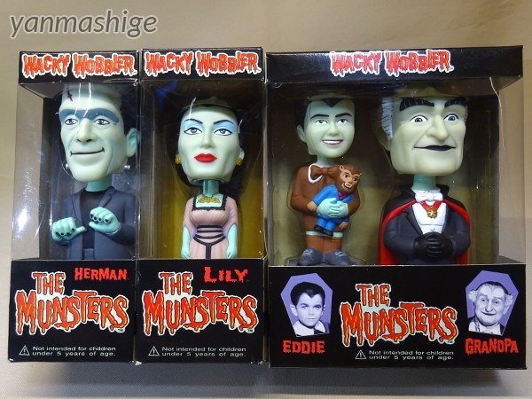 Yahoo!オークション - 新品FUNKO MUNSTERS 全4種セット マンスターズ