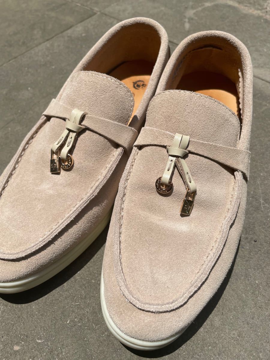 正規品】ロロピアーナ フォーマルシューズ ローファー モカシン