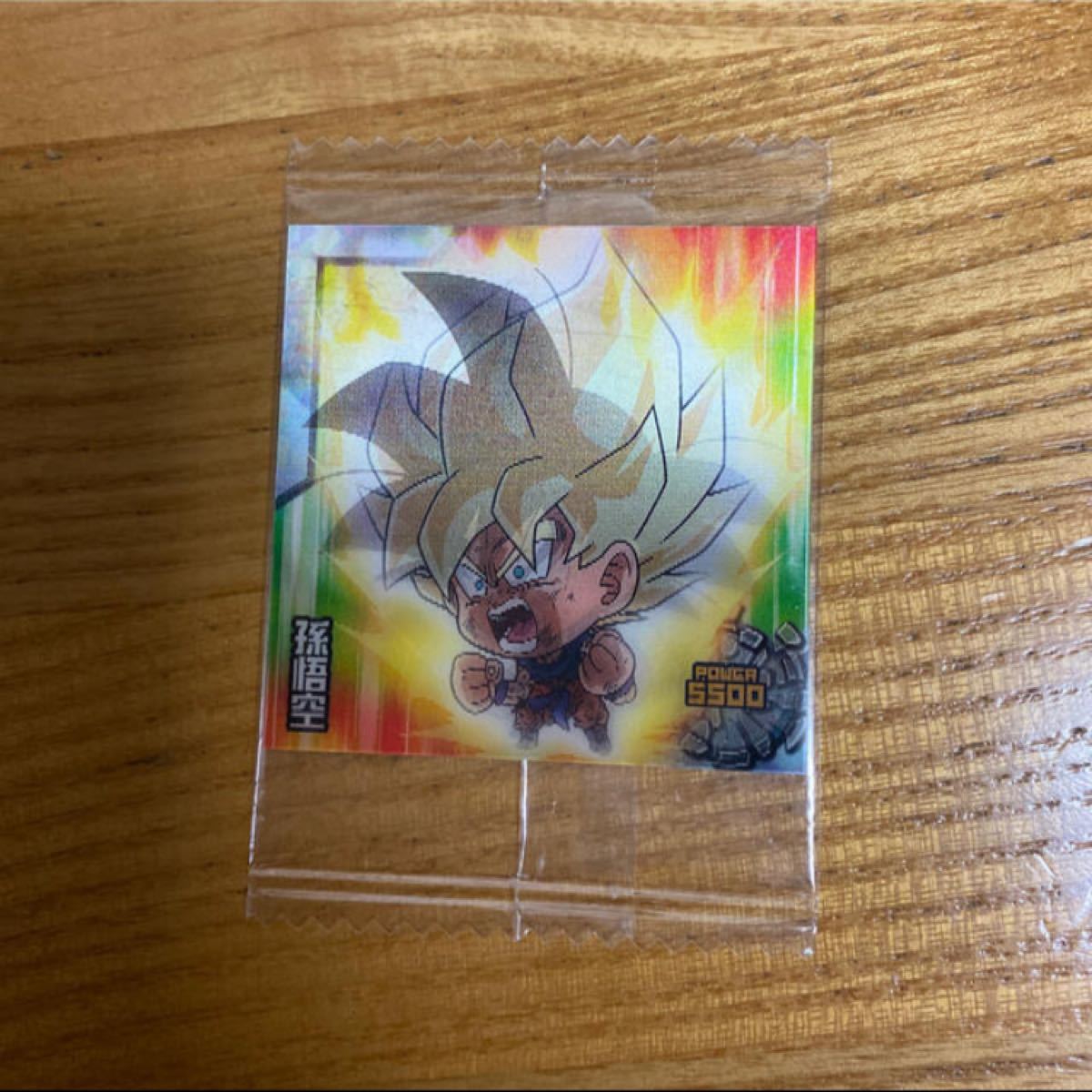 ドラゴンボール シール レア 超戦士シール ウエハースZ 孫悟空