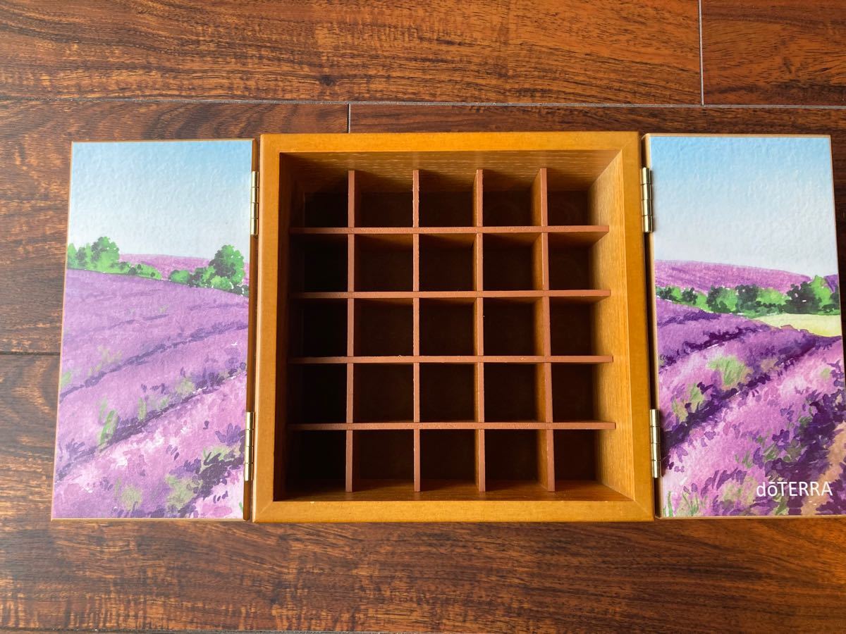 レア品 非売品アロマケース》ドテラ ラベンダーのウッドBOX｜Yahoo
