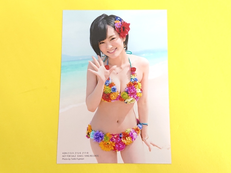 Yahoo!オークション - NMB48 山本彩【通常盤封入特典生写真 ビキニ水着
