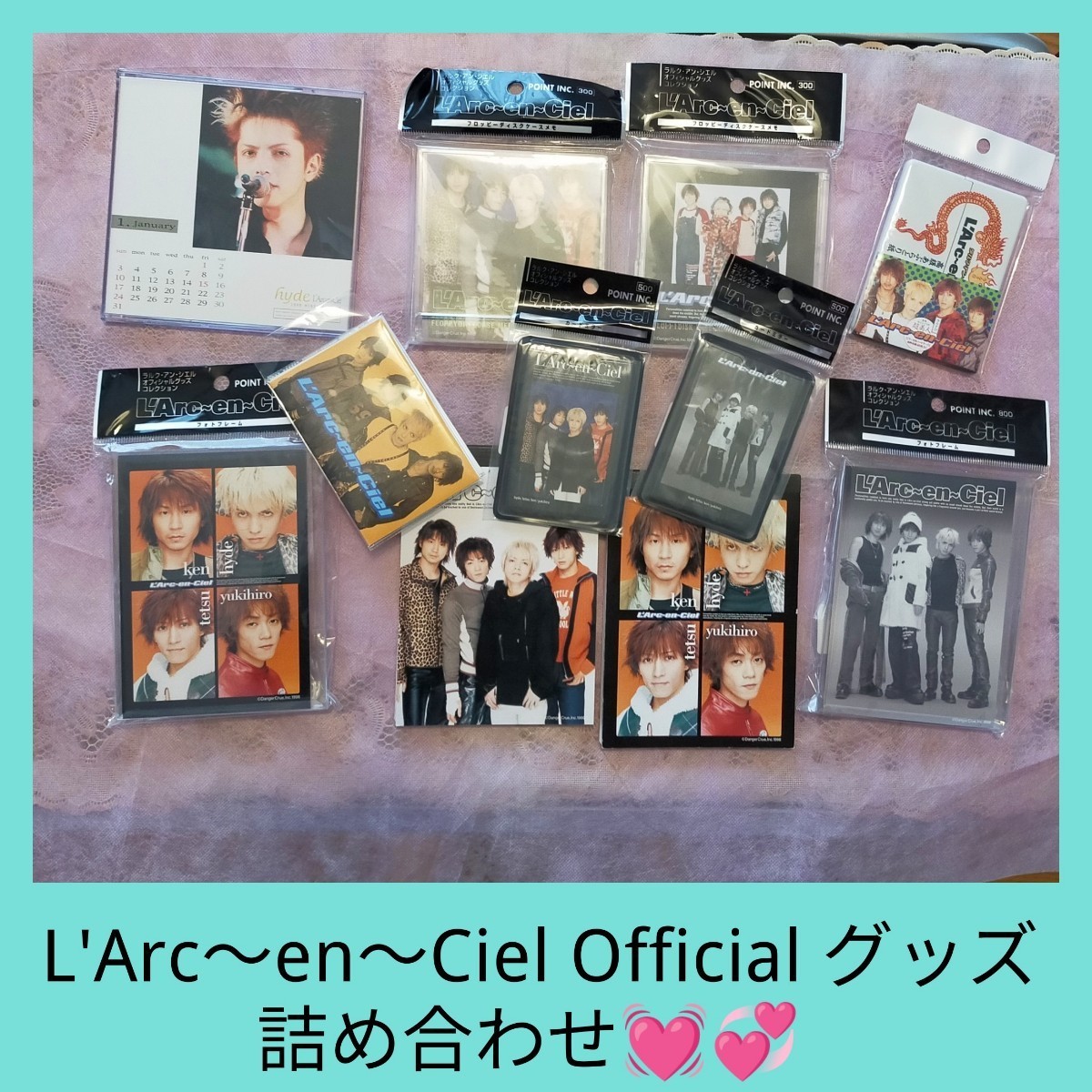 激レア】L'Arc-en-Ciel オフィシャルグッズ詰め合わせ｜Yahoo!フリマ