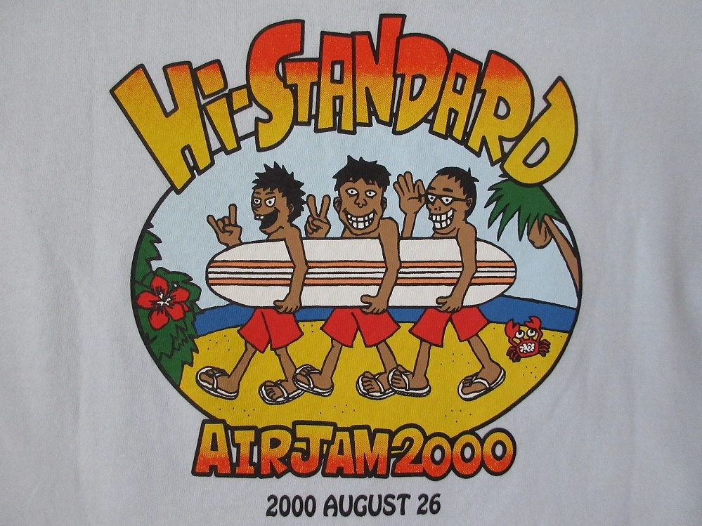 Yahoo!オークション - 00's Hi-STANDARD AIR JAM 2000 Tシャツ S ハイ