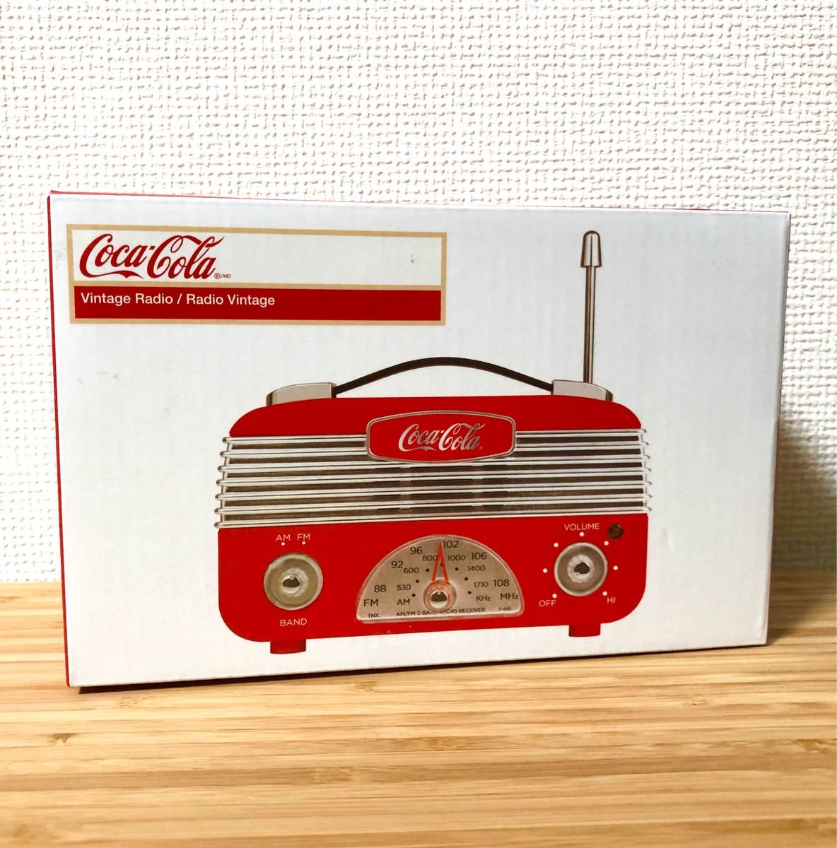 数量限定値下げ中 Coca-Cola Vintage Radio コカコーラ ビンテージ調