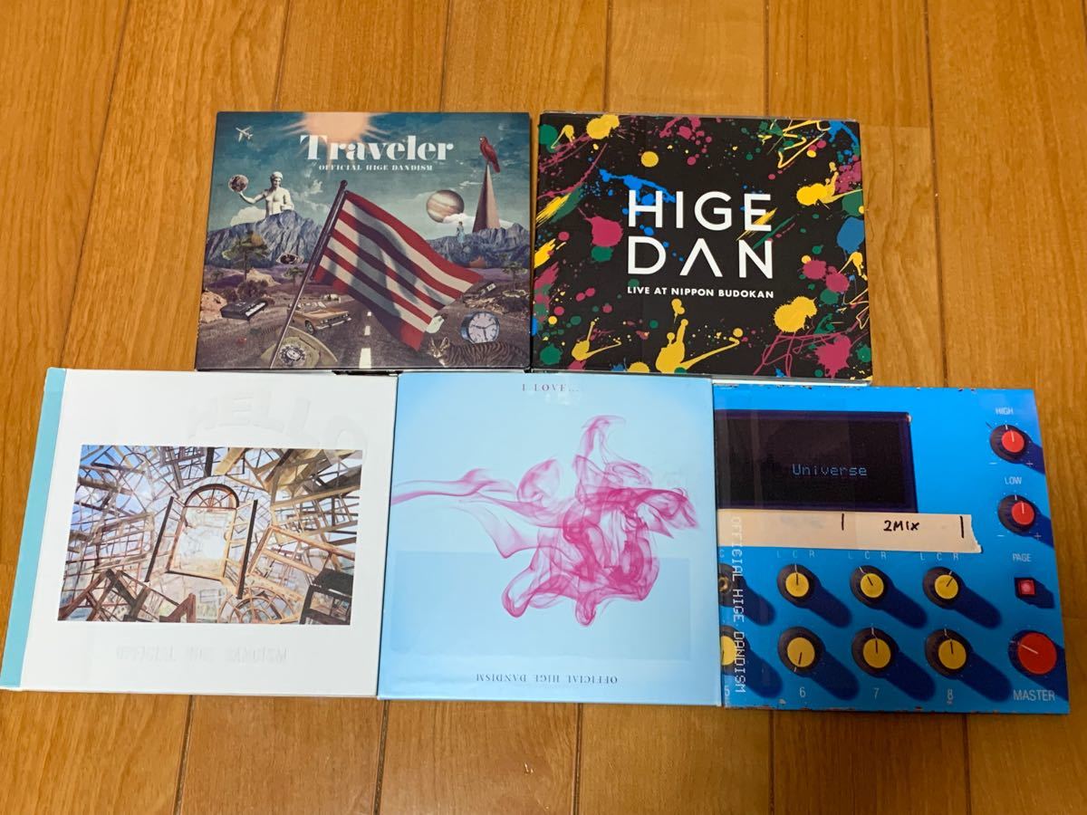ヒゲダン CD 5点セット Traveler Universe 他｜Yahoo!フリマ（旧PayPay