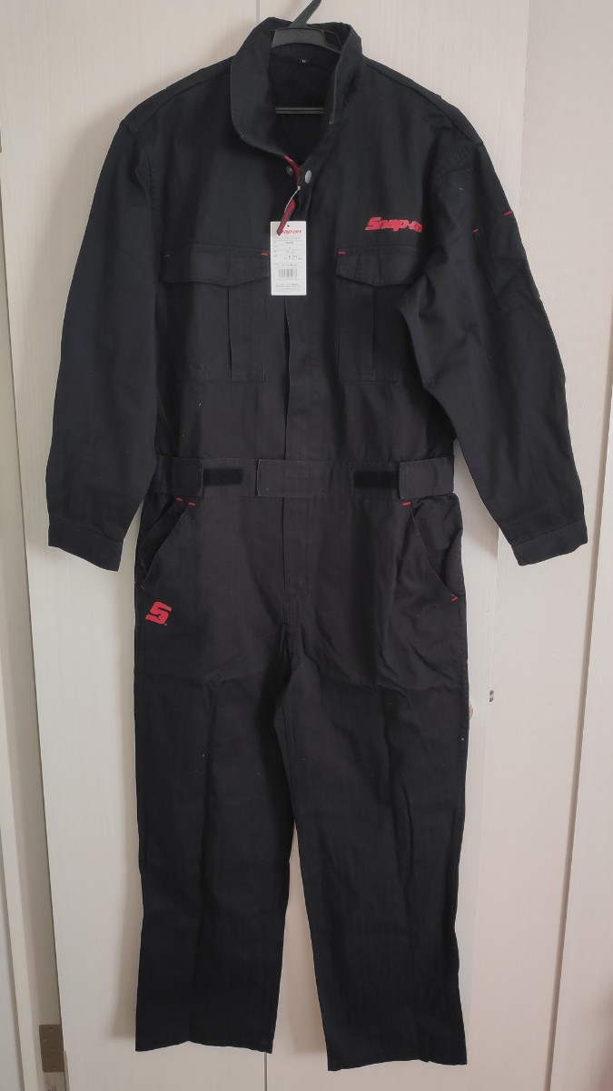 新品 snap-on スナップオン つなぎ ツナギ M オールインワン