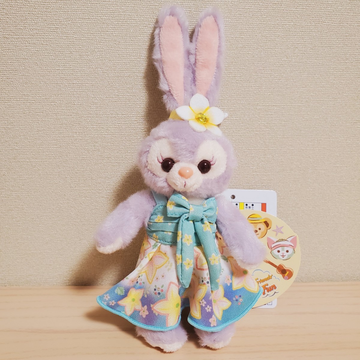 サニーファン ぬいぐるみバッジ ぬいば 4点セット ダッフィー&フレンズ