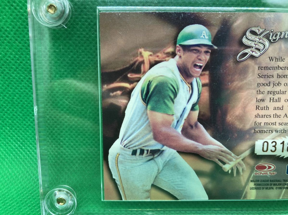 MLB】686 レジー・ジャクソン 直筆サイン入り 野球カード DONRUSS