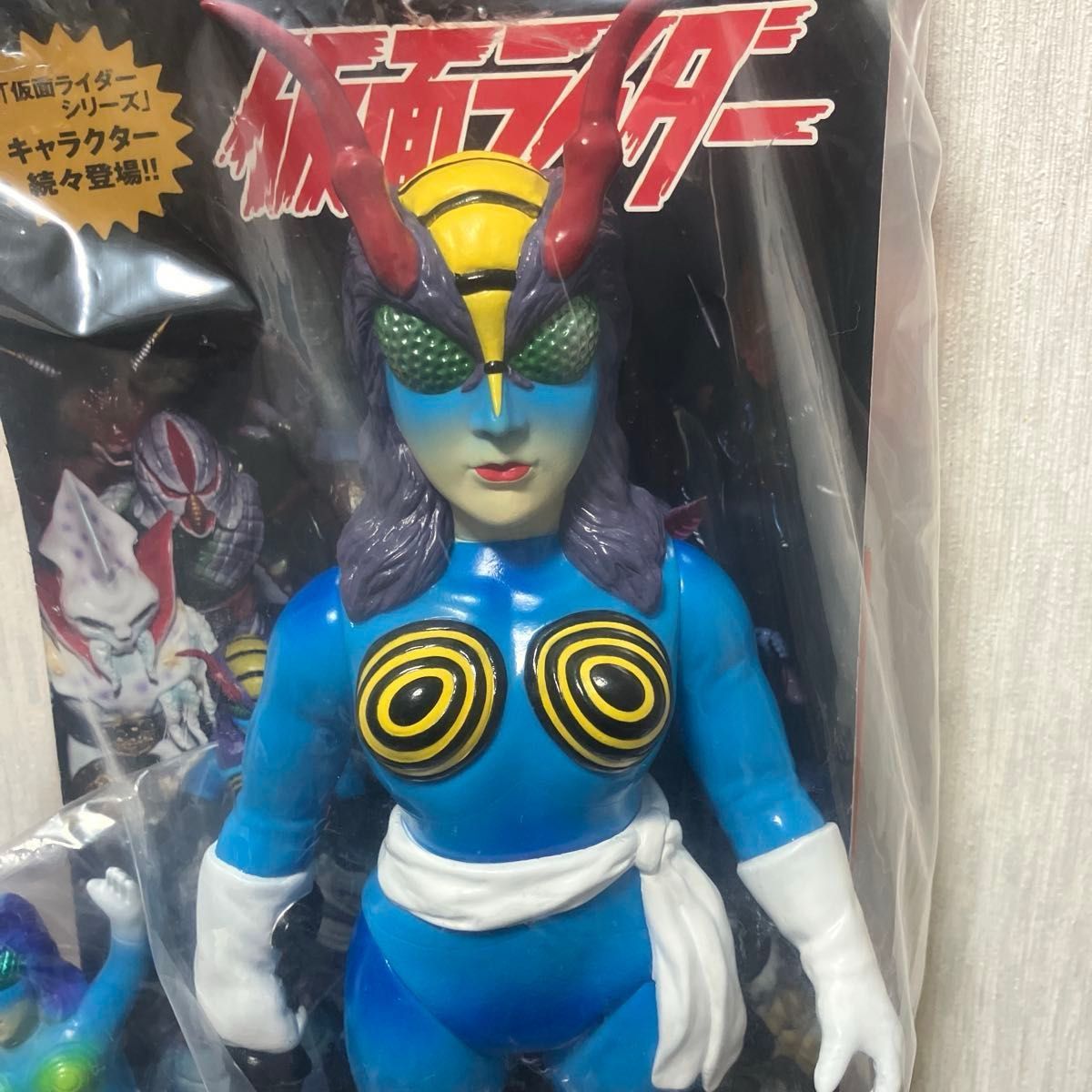 レア白帯】 東映レトロソフビコレクション 蜂女 ワンフェス ミニソフビ