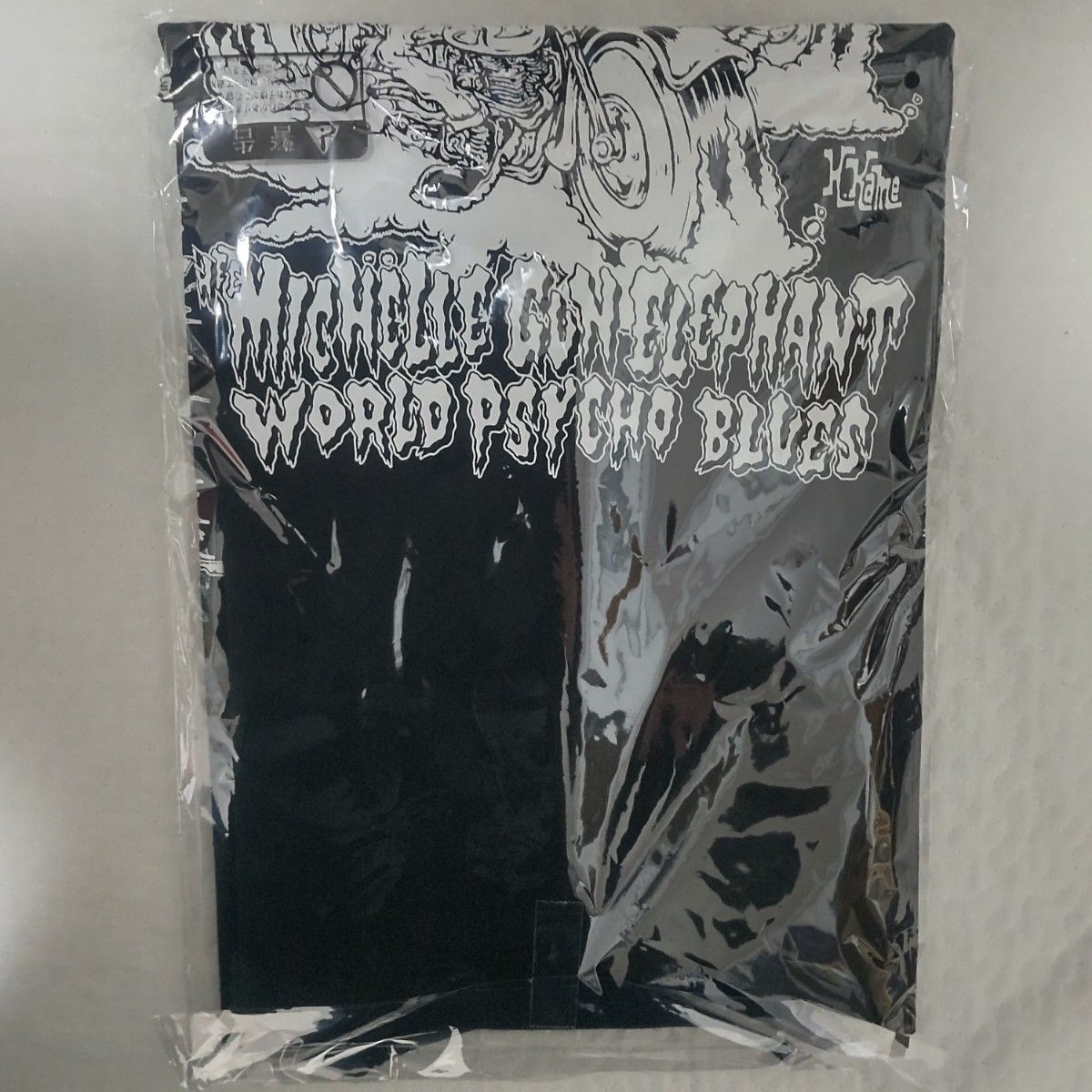 TMGE WORLD PSYCHO BLUES T-shirts Black XL 未使用 未開封 ミッシェル
