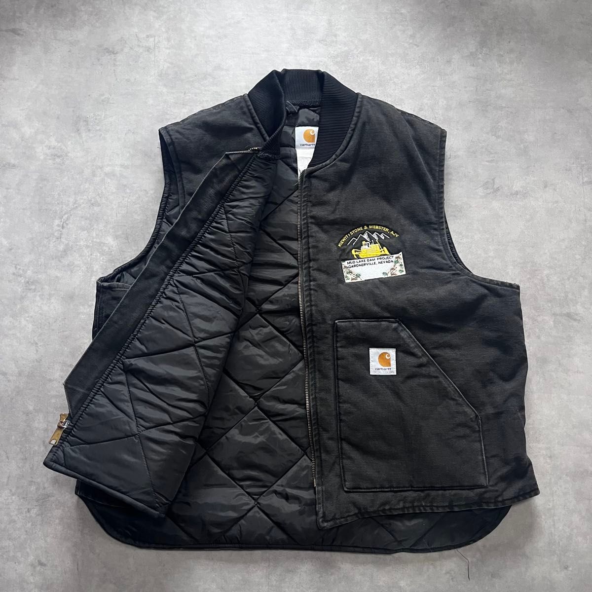 99's vintage Carhartt カーハート 星タグ ダックベスト 腰ゴム USA製