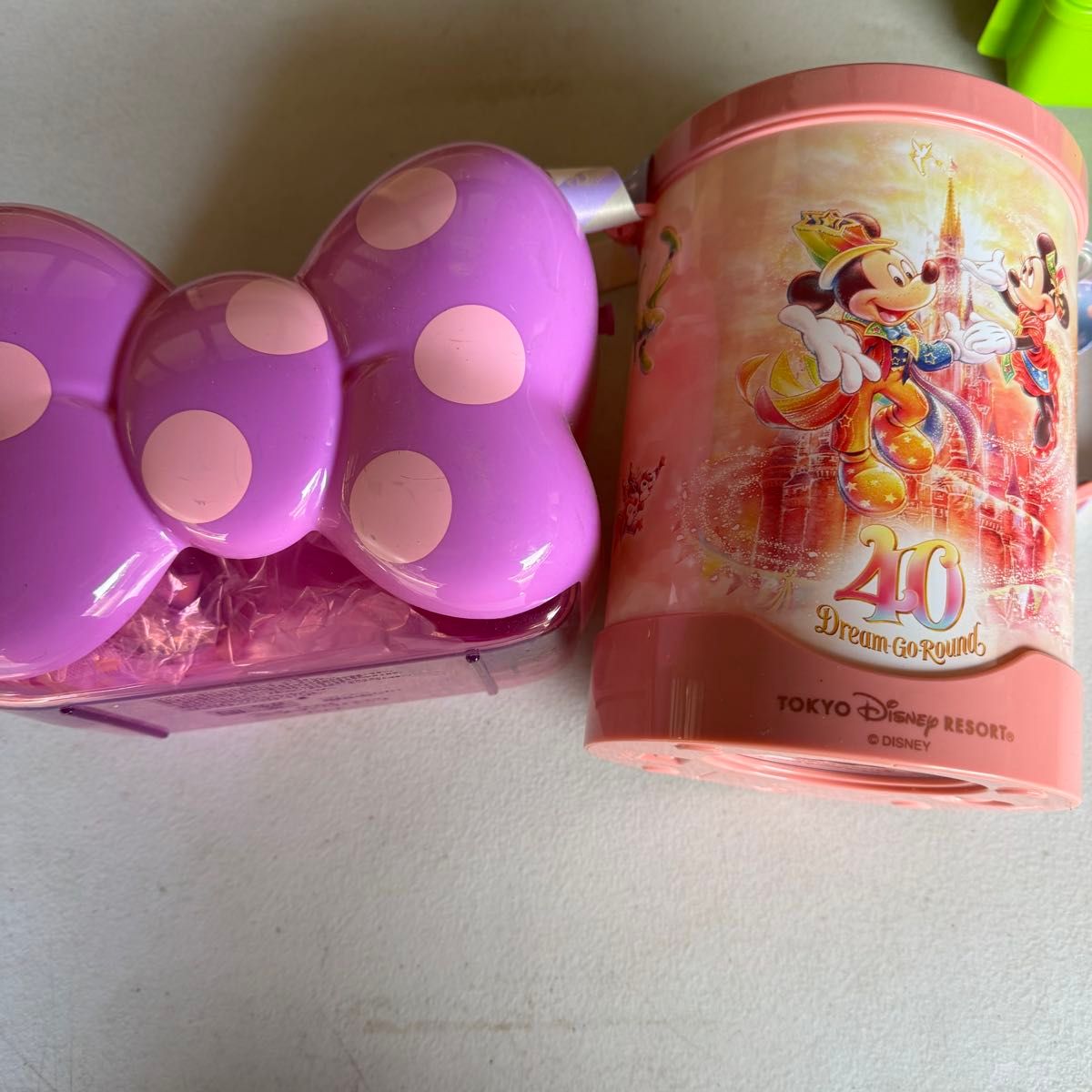 東京ディズニーリゾート 40周年 デイジー リボン ピンク ポップコーン