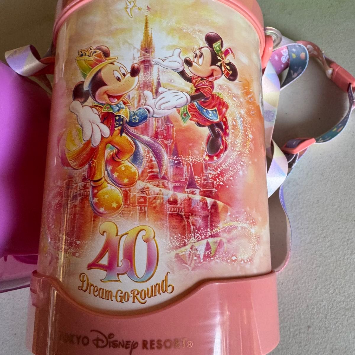 東京ディズニーリゾート 40周年 デイジー リボン ピンク ポップコーン