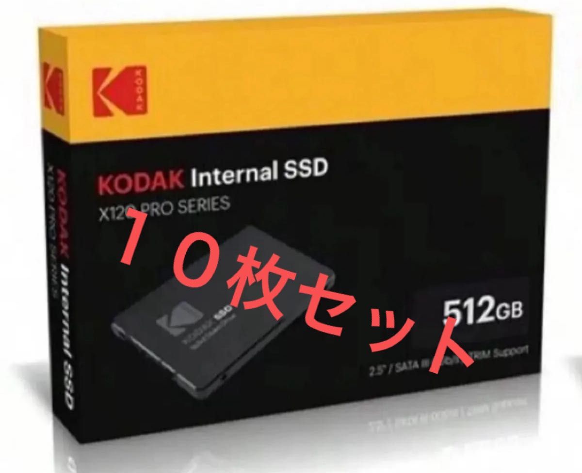KODAK X120 PROシリーズ 512GB SSD Kodak X120 PRO SSD Drive HDD 2.5