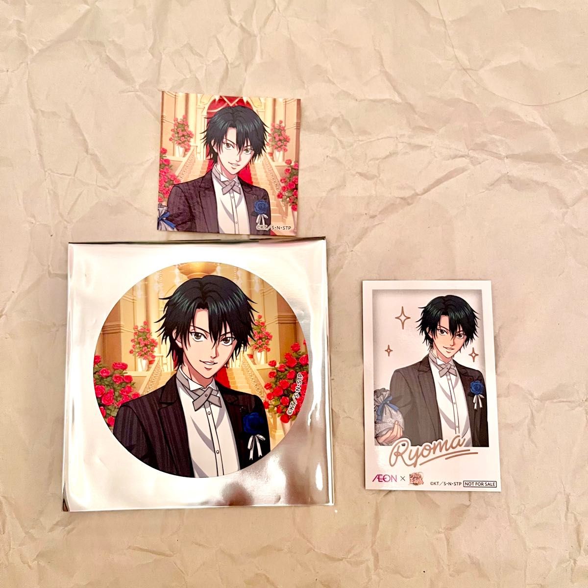 イオン テニスの王子様 テニプリ ロイヤルタイムくじ チェキ風カード